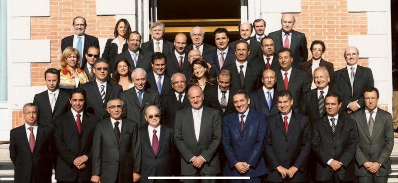 Abdelmoula ratibe Juen Carlos Roi d Espagne