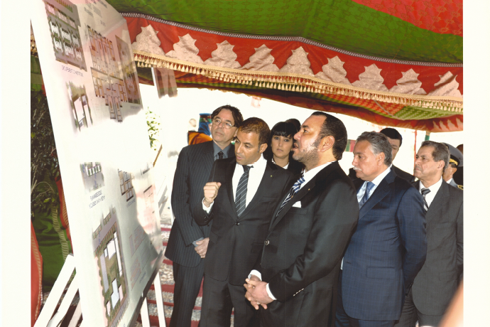 Présentation de projet par Abdelmoula Ratibe au roi Mohammed VI.