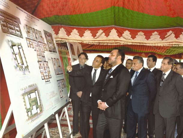Présentation de projet par Abdelmoula Ratibe au roi Mohammed VI.